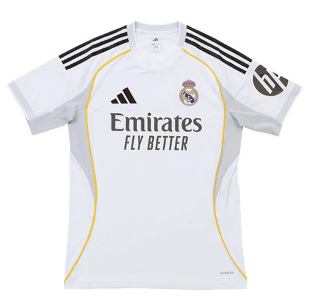 Thumbnail of Real Madrid 25/26 Replica Short Sleeve Jersey 2XL Size