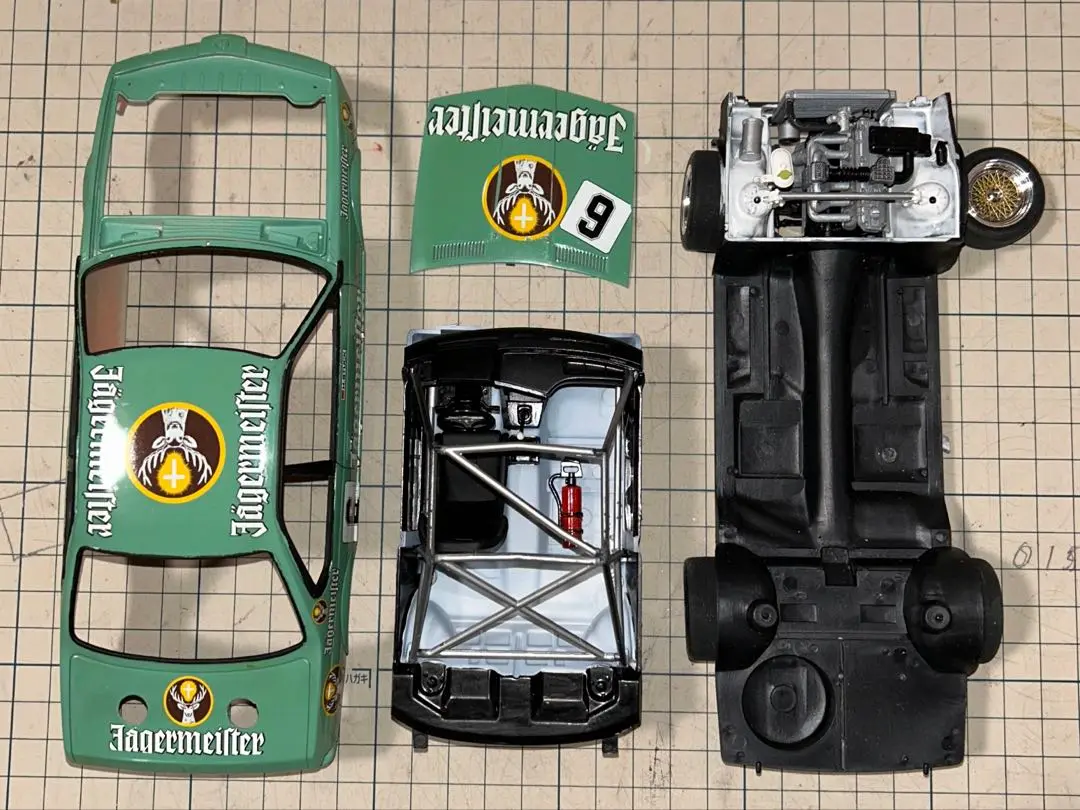 タミヤ1/24BMW635CSI.GrA　全日本GrA仕様　プラモデル完成品 タミヤ1/24BMW635CSI.GrA 全日本GrA仕様 プラモデル完成品 模型