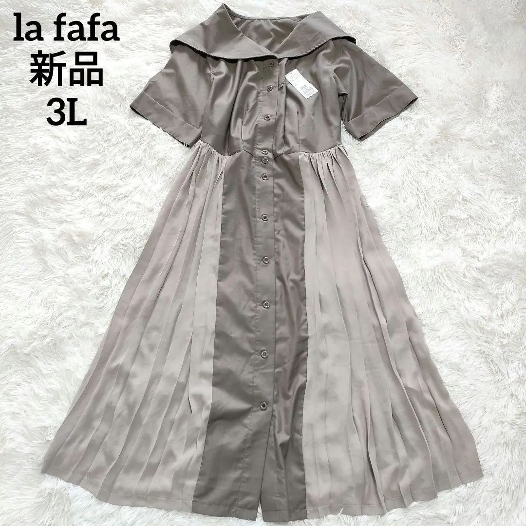 fefe フェフェ　大人用パンジー柄セーラーワンピース fefe フェフェ 大人用パンジー柄セーラーワンピース - メルカリ