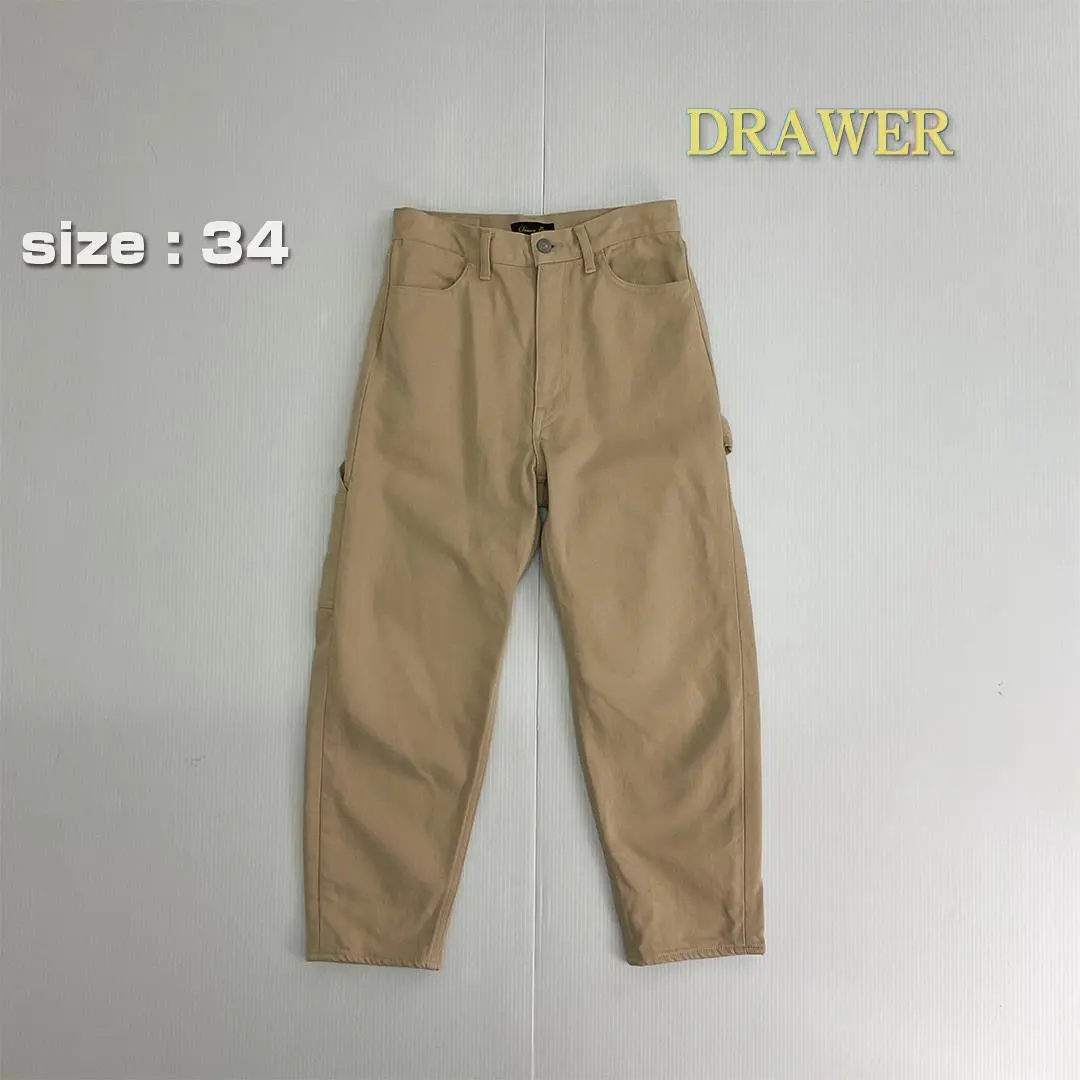 Drawer ドゥロワー 2024 即完売　PRE1タチキリ チノパンツ Drawer ドゥロワー 2024 即完売 PRE1タチキリ チノパンツ