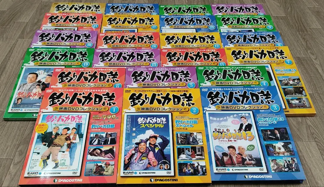 釣りバカ日誌　DVDコレクション　全巻　映画　Tsuribaka Nisshi 隔週刊 釣りバカ日誌映画DVDコレクション｜定期購読