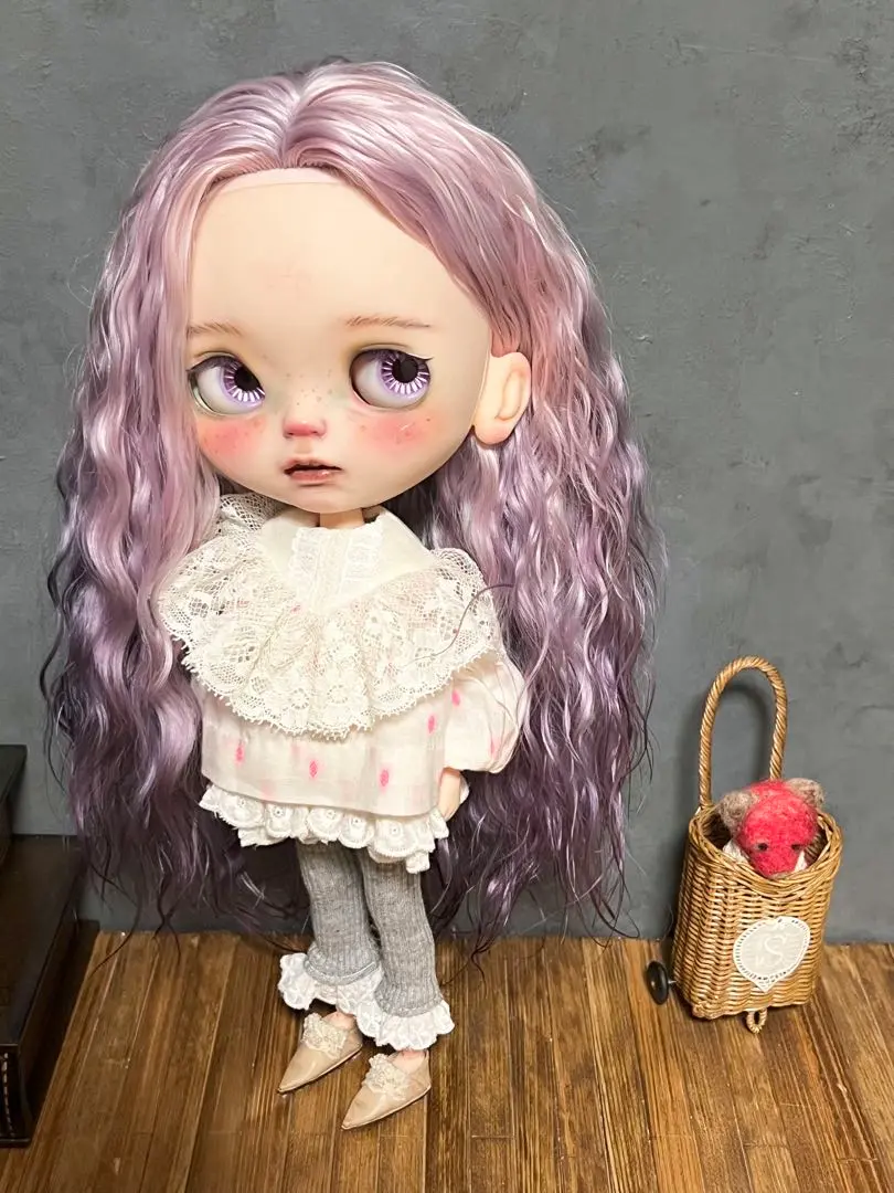 ブライス アイシードール 頭皮付きモヘアウィッグ 頭皮付きモヘアウィッグ カスタムブライス ネオブライス