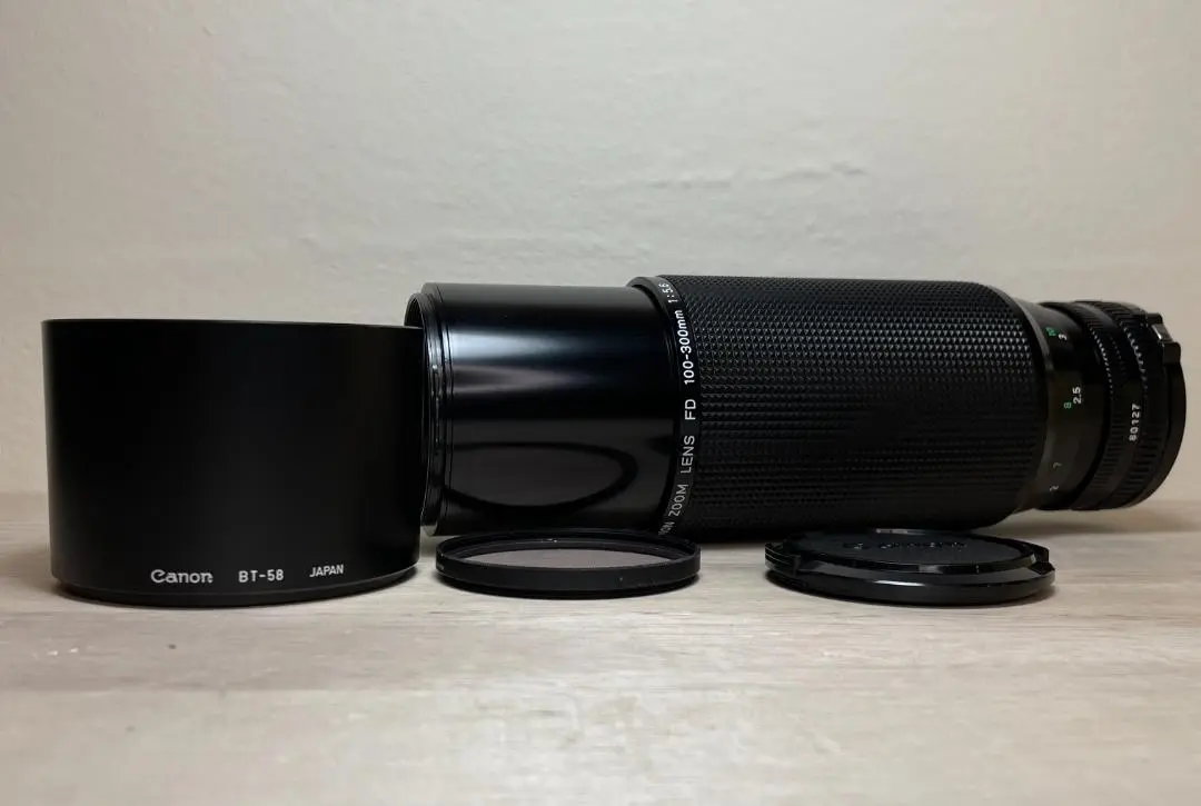 美品 キヤノン Canon NEW FD 100-300mm F5.6 L Canon FD 100-300mm f5.6 