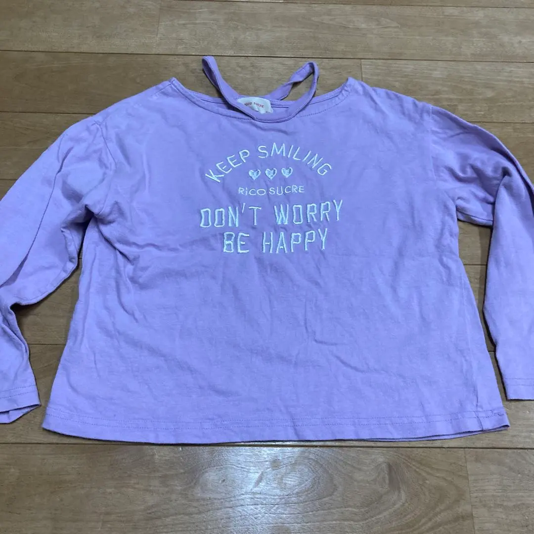 Thumbnail of RiCO SUCRE Long Sleeve Cut-and-Sew Top, Size 130