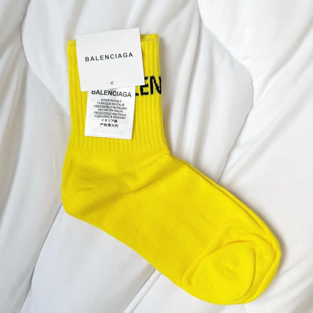 Thumbnail of New ⭐︎ Socks Balenciaga BALENCIAGA Yellow