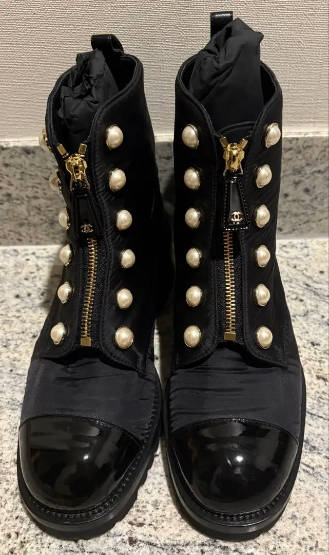 Thumbnail of CHANEL short boots 38