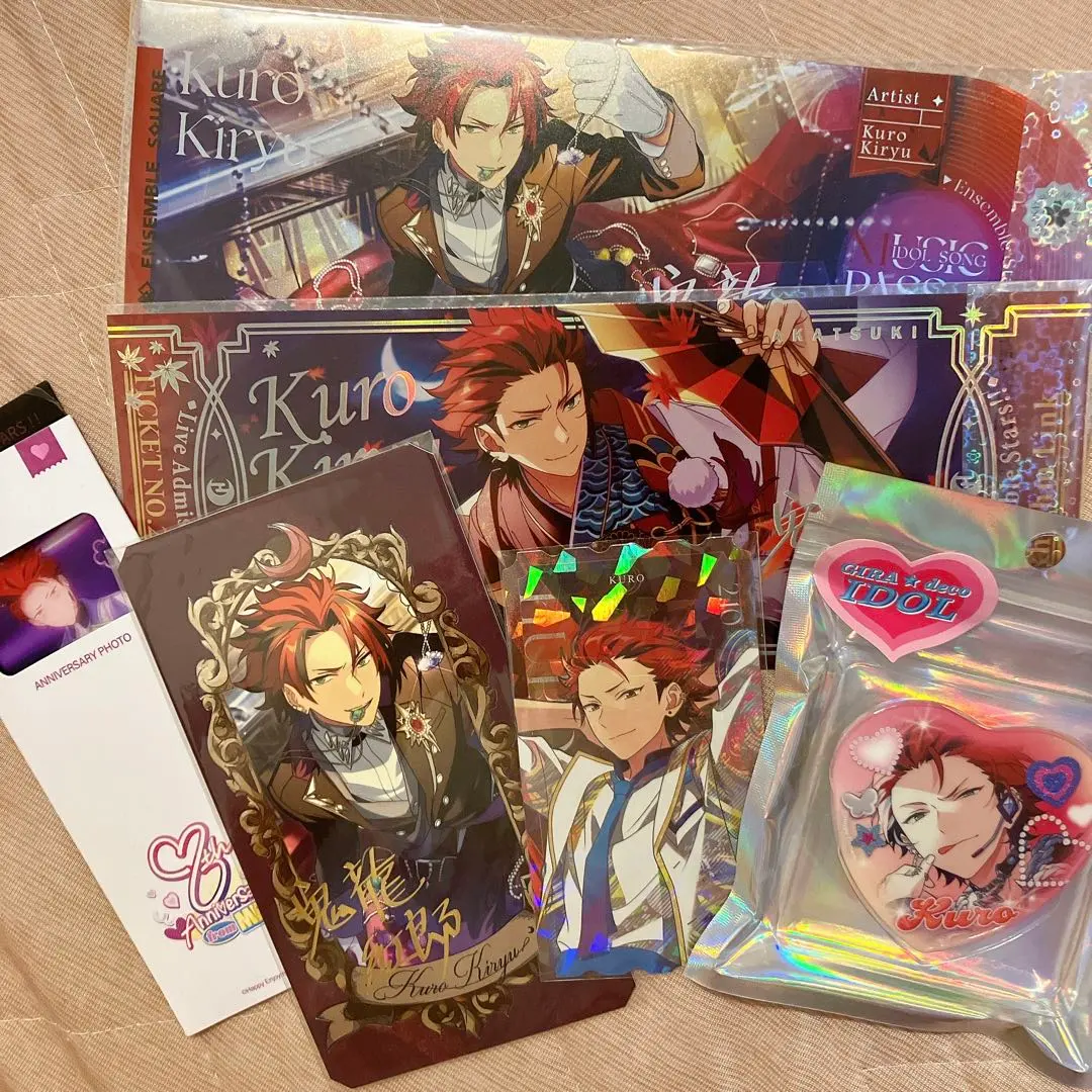 あんスタ テマスカ 2022 Winter缶バッジ 鬼龍紅郎 宝石商 80個 テーマスカウト缶バッジ［2022 WINTER］-Idol Side-（BOX