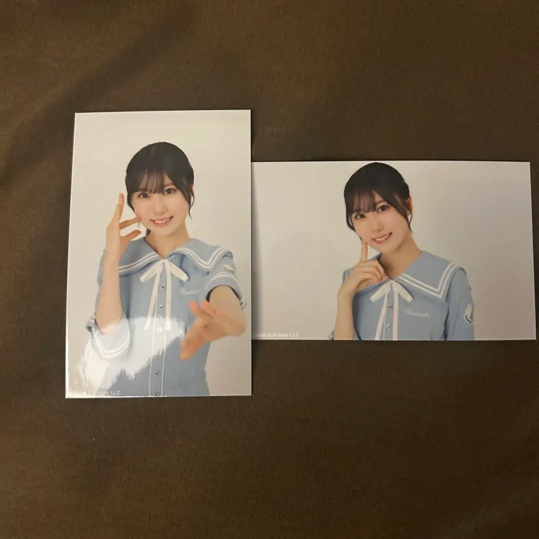 Thumbnail of Nika Tsuruzaki, 2-type complete mini photo set, 14th uniform