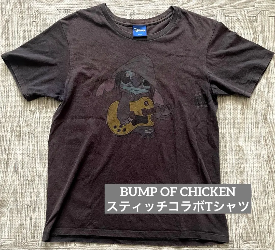 BUMP OF CHICKEN☆スティッチTシャツLセット☆バンプオブチキン 2025年最新】スティッチtシャツ bumpの人気アイテム - メルカリ