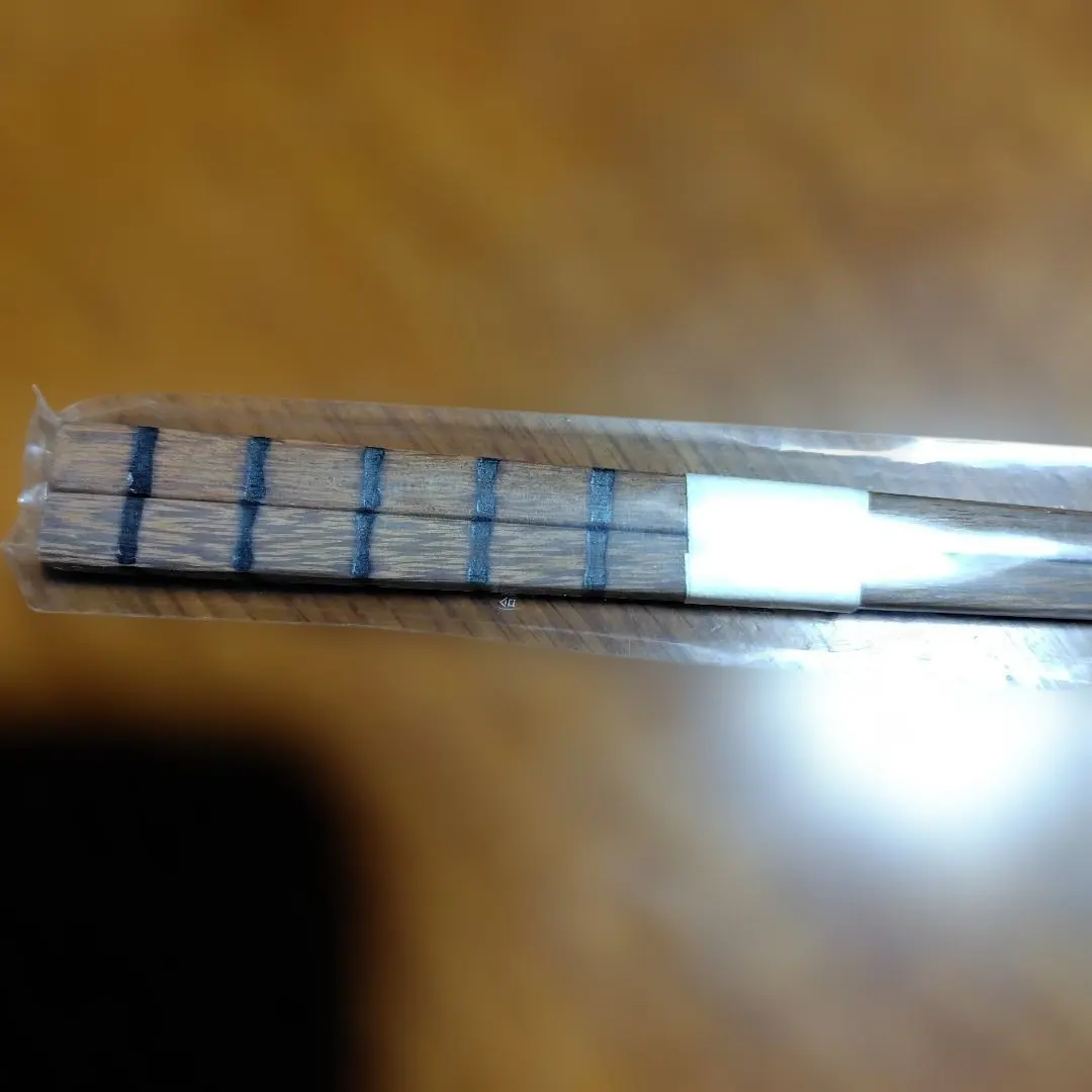 Thumbnail of Two sets of wooden chopsticks
