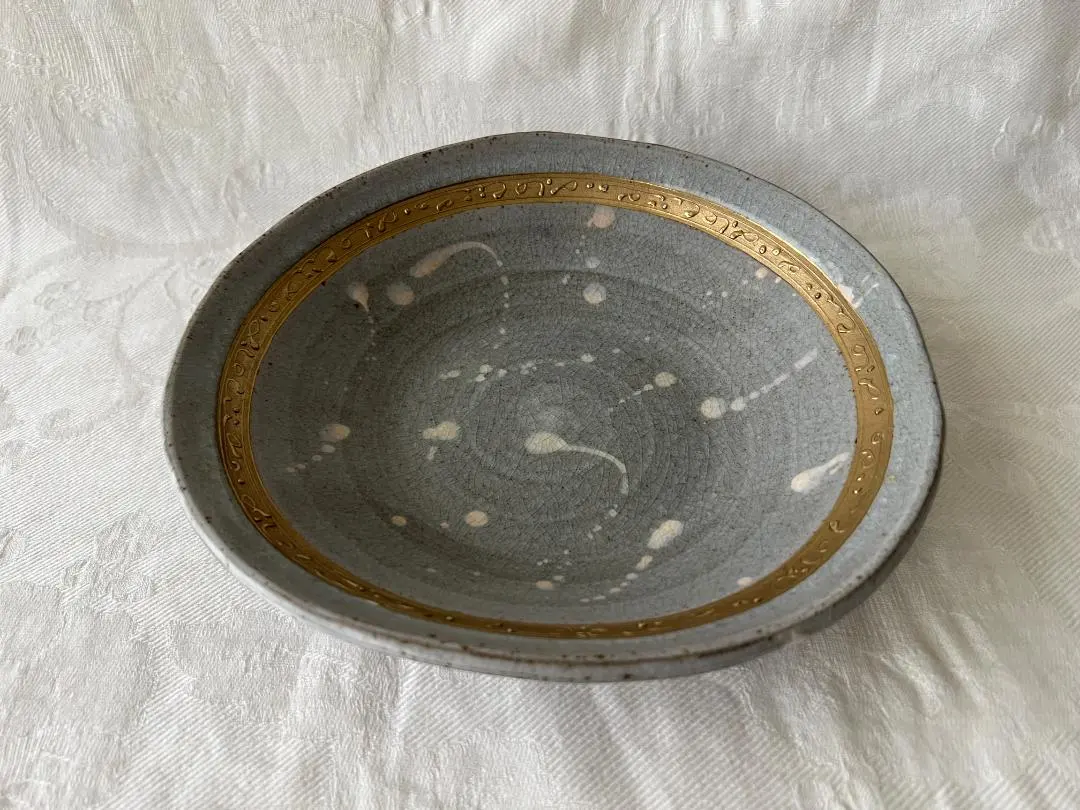 Thumbnail of Arita-yaki, Hasami-yaki, Ceramic artist Shoji Yamaguchi, Large plate, approx. 24cm diameter