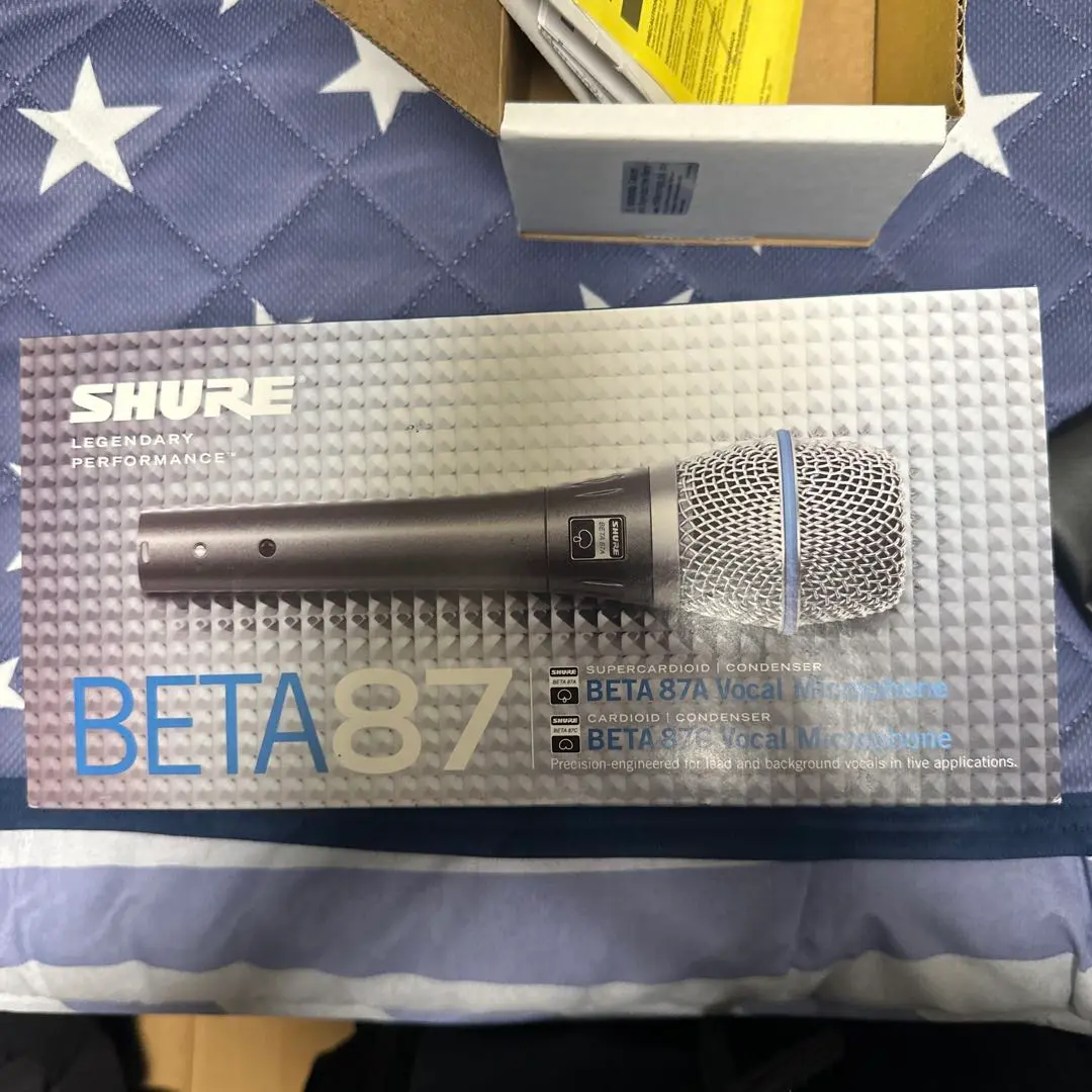 【美品】SHURE コンデンサーマイク　BETA 87A BETA® 87A - BETA® 87A Vocal Microphone - Shure USA