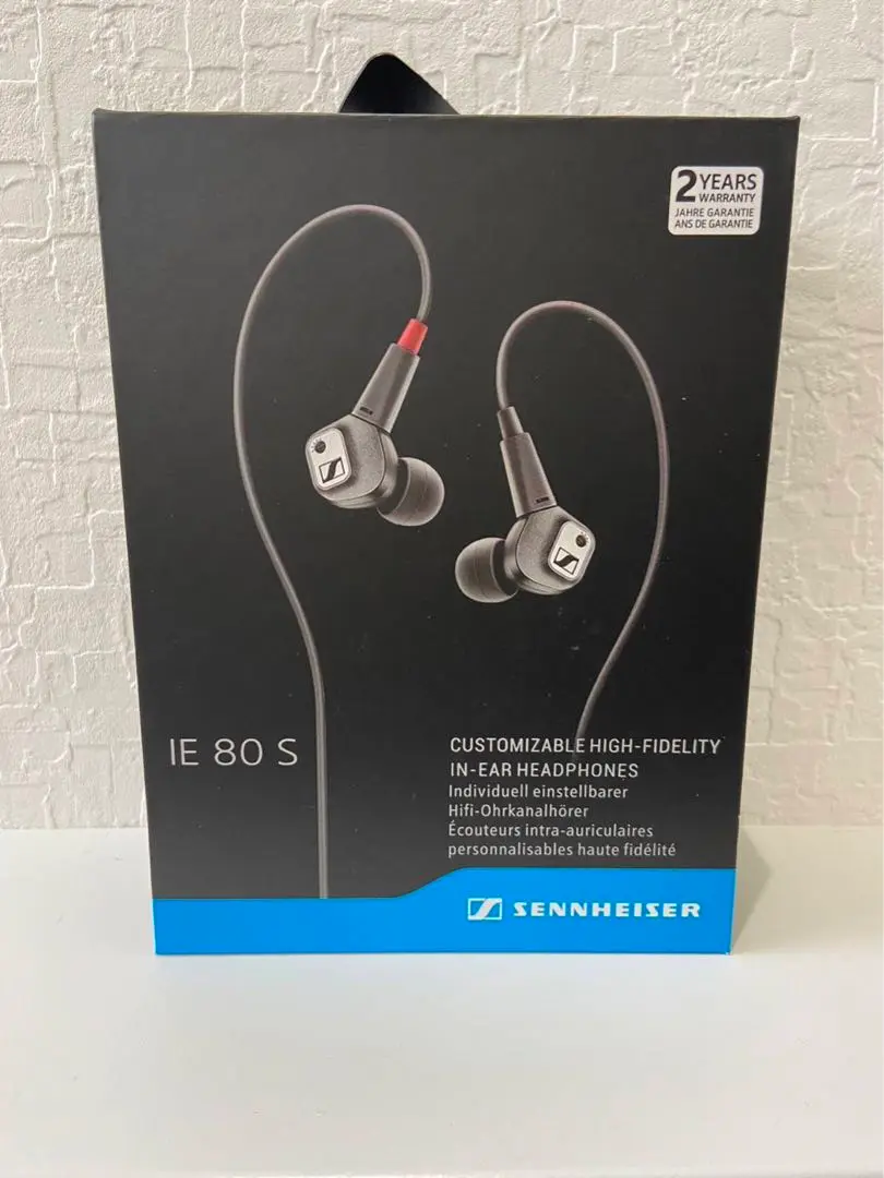Sennheiser IE 80 S 有線イヤフォン　極美品 4万円越えの高級イヤホン『SENNHEISER（ゼンハイザー）IE80