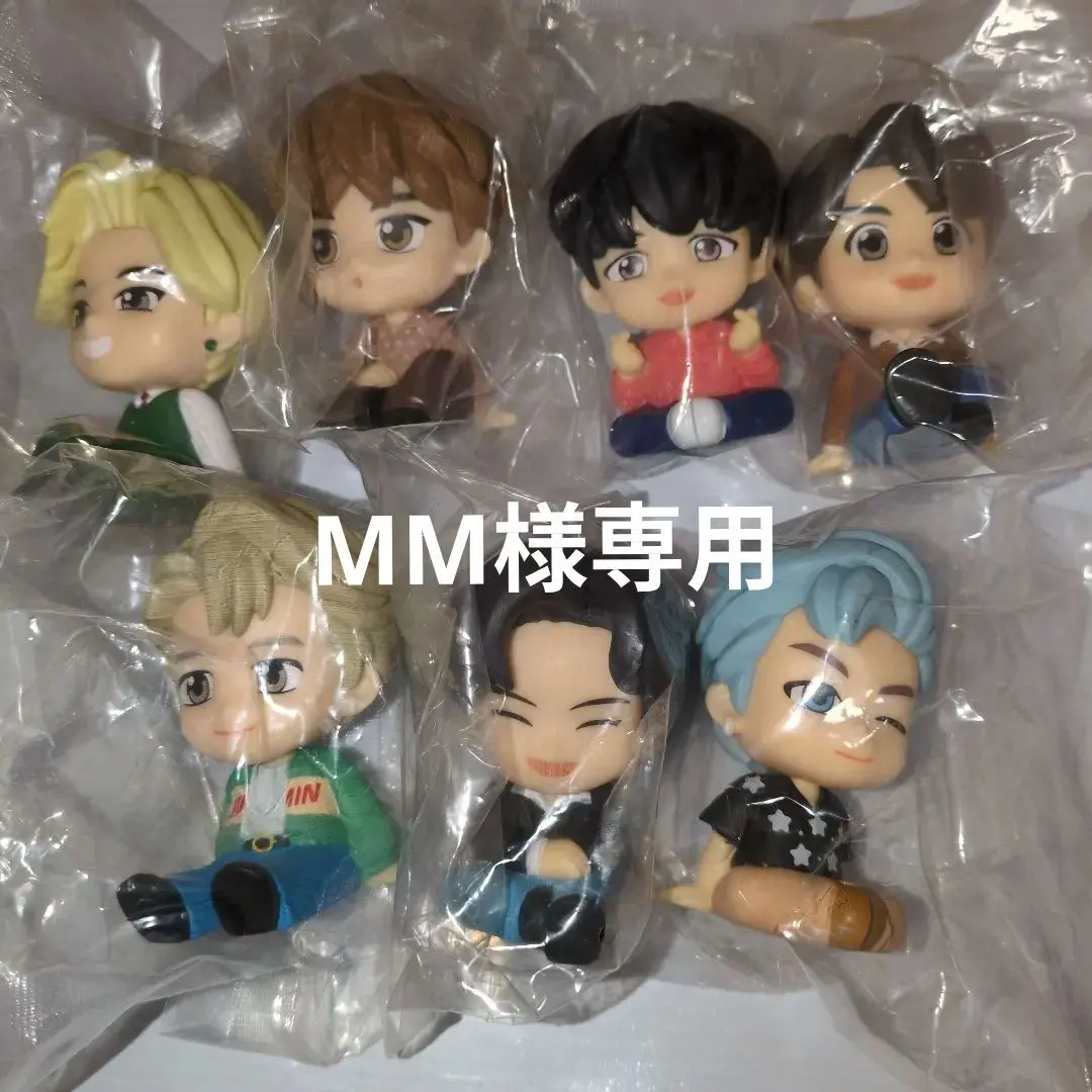 Thumbnail of BTS TinyTAN Relaxing Mascot Figure - Dynamite - Complete Set