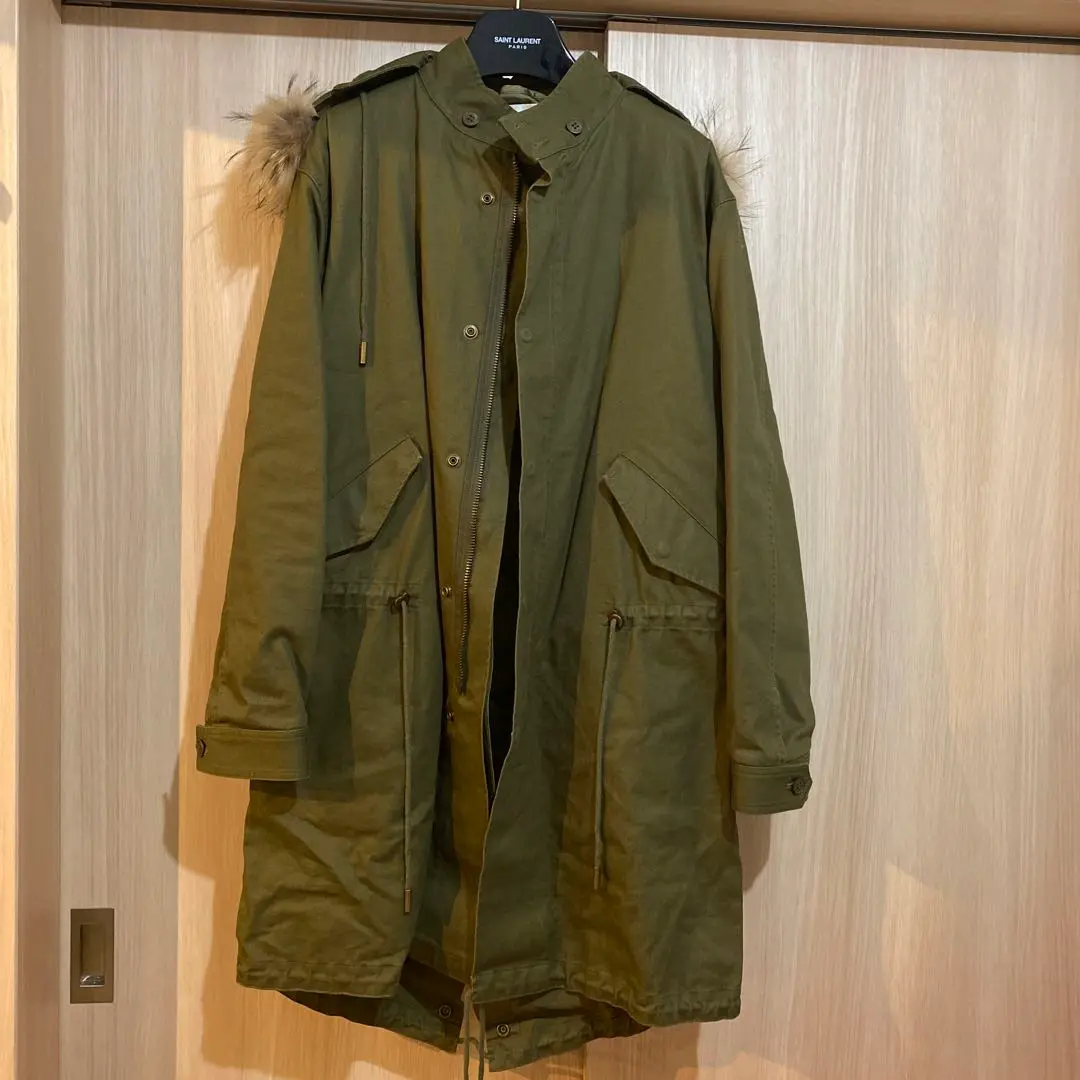 SAINT LAURENT PARIS 2017 モッズコート (ほぼ新品)