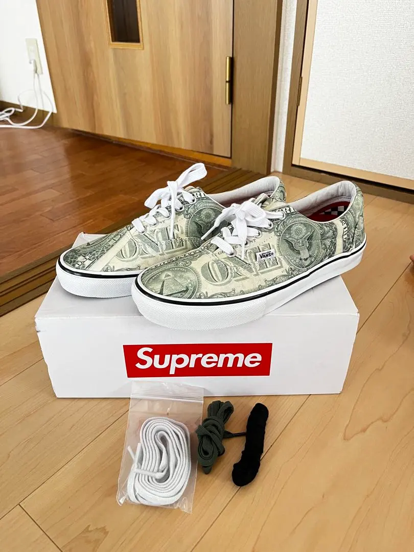 Supreme Vans Sk8-Hi 26.0cm ドル紙幣デザイン 2023年6月3日｜Supreme × VANS “Money” Pack 発売 - 流行ストリート