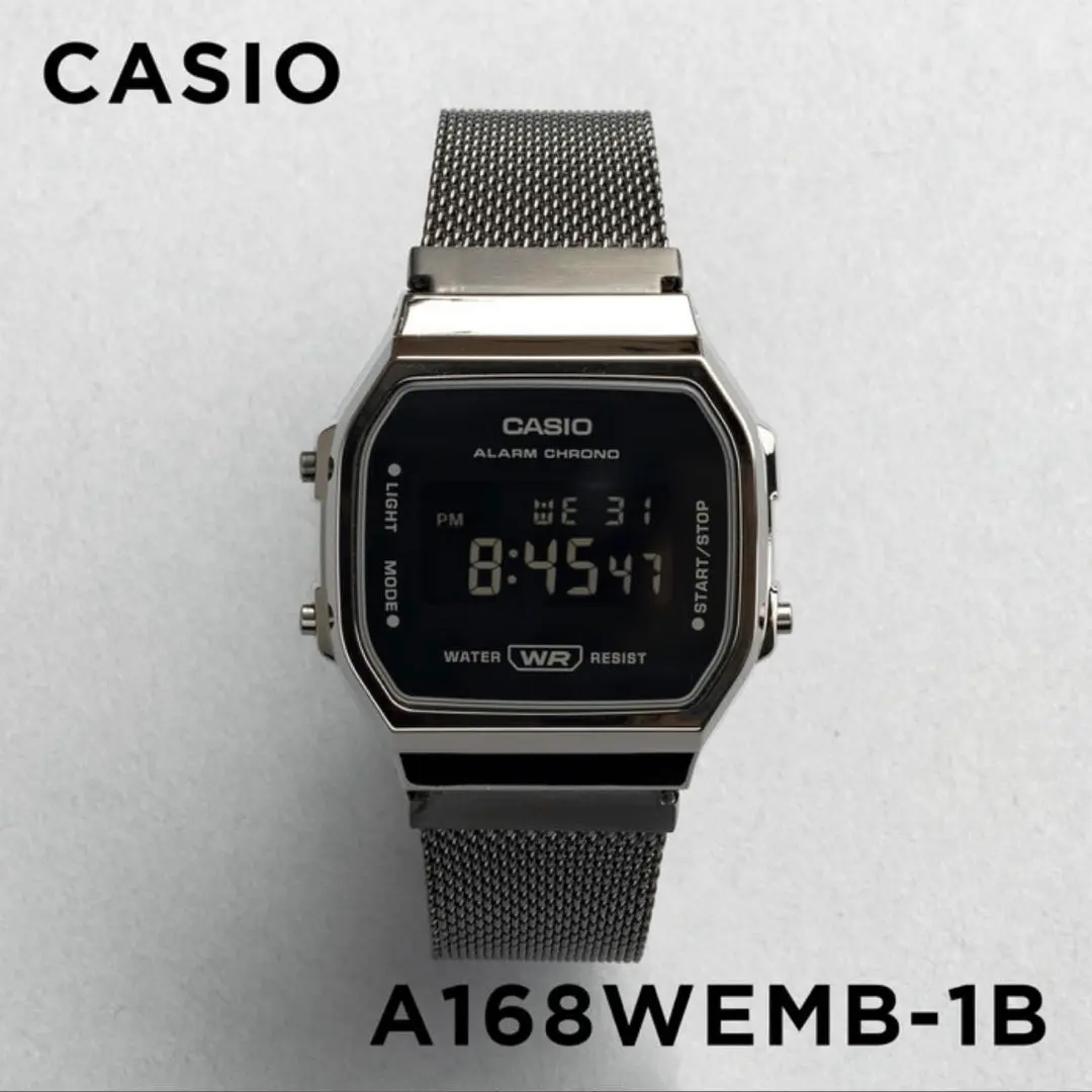 【早い者勝ち】(箱無し)カシオスタンダード　チプカシ　A168WEMB-1B スタンダード デジタル 【メール便選択で送料無料】【箱なし