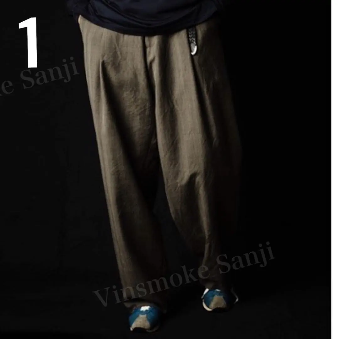 MAATEE&SONS 俺の軍パン ネイビーストライプ サイズ2 maatee&sons 俺の軍パン military slacks スラックス - メルカリ