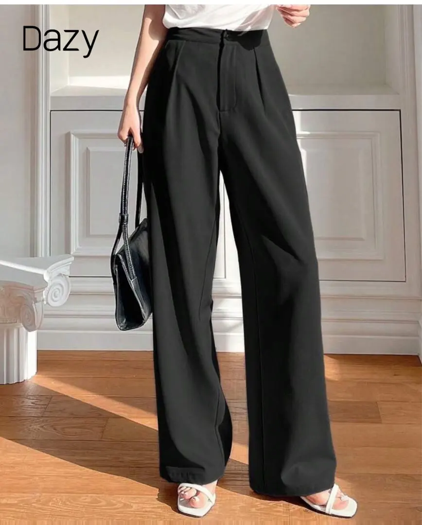 Thumbnail of Dazy Black Wide Leg Pants L