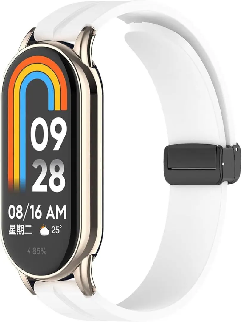 小米手環 Xiaomi Smart Band 10 〜8 矽膠 白色 的縮圖