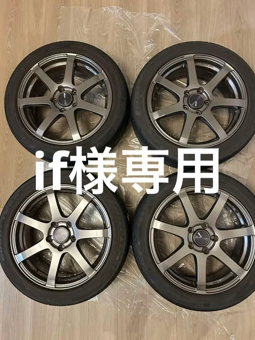 エンケイ PF07 17インチ PCD100 4穴 +48 中古4本セット限定色 エンケイ PF07 17インチ PCD100 4穴 +48 中古4本セット限定色