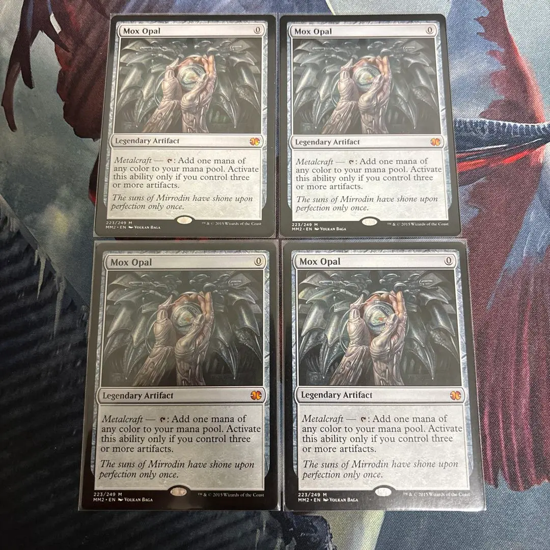 オパールのモックス 2xm ボーダーレスfoil 1枚 オパールのモックス/Mox Opal《日本語》【2XM】