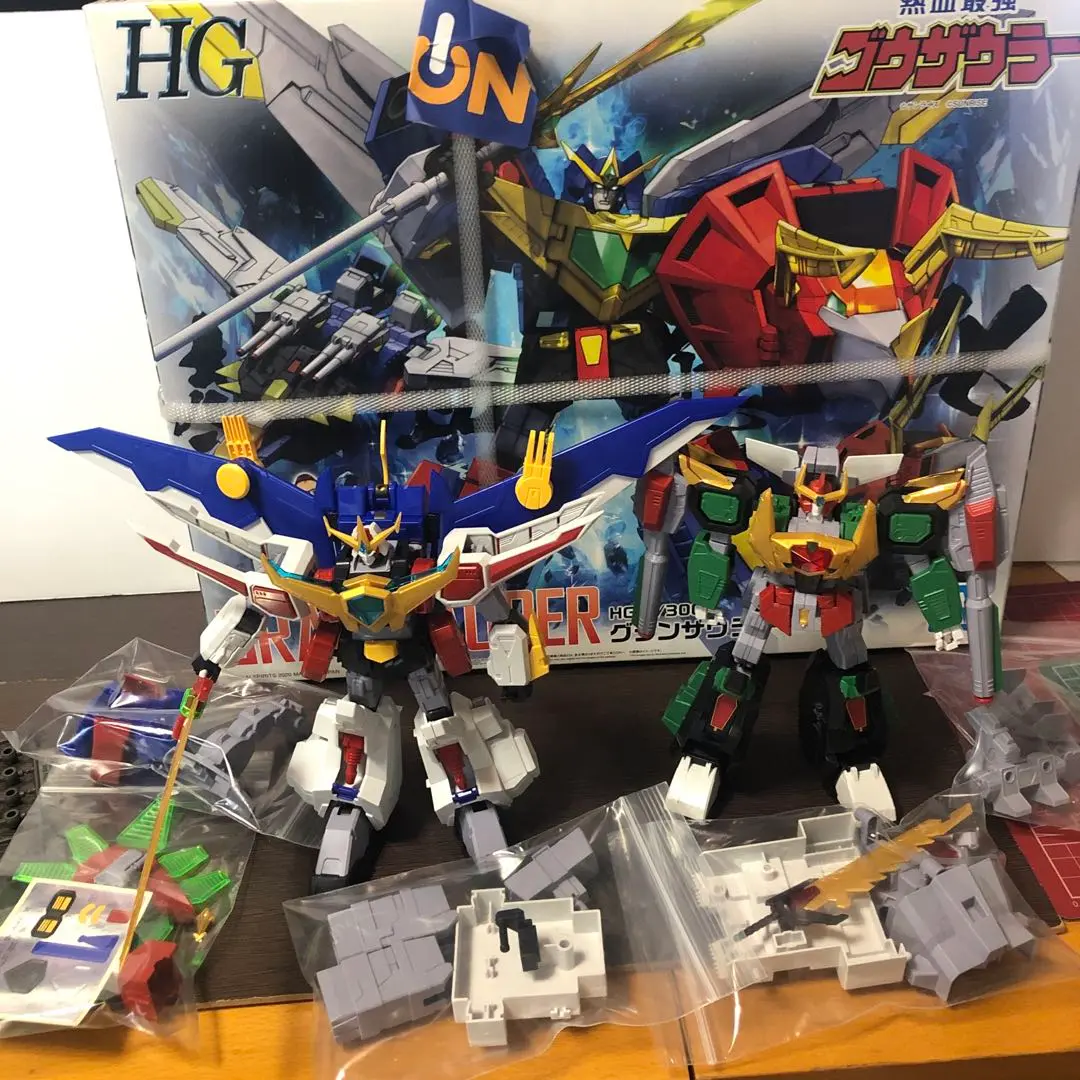 バンダイ　HG 熱血最強ゴウザウラー　未組立　3体セット 熱血最強ゴウザウラー】HG 1/300『ゴウザウラー』変形合体