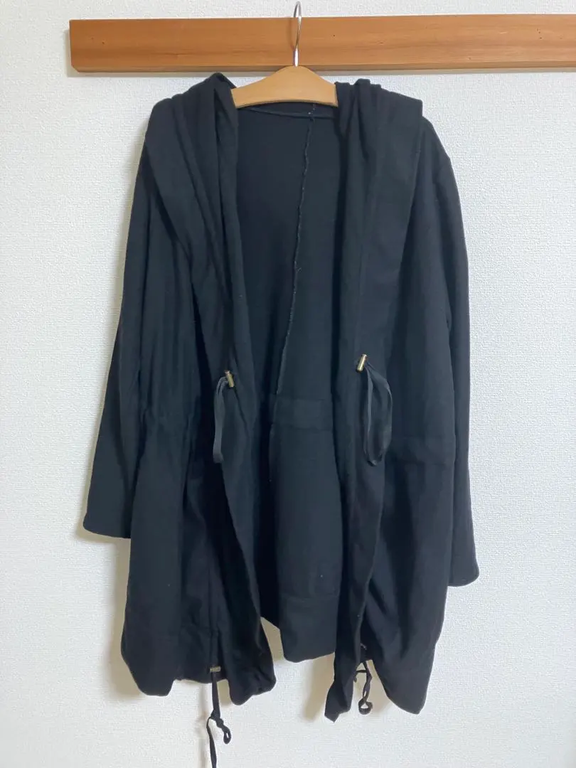 Thumbnail of 4298 Shizuka Komuro Hooded Black Cardigan