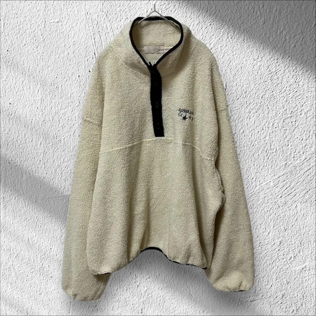 Thumbnail of LOGOS DAYS Boa Cut-and-Sew Pullover Half Zip