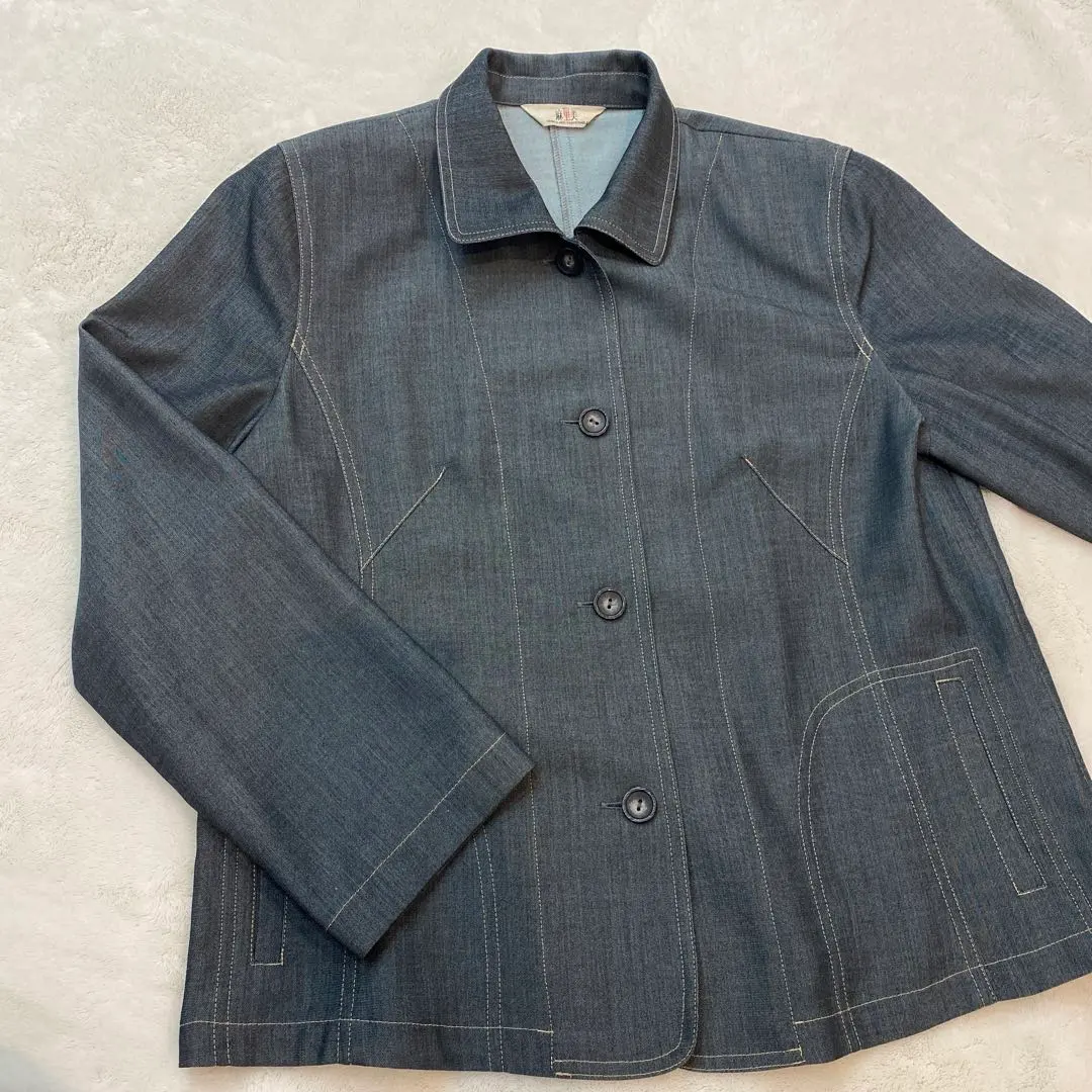 Thumbnail of 【Excellent Condition】Marimi Lightweight Jacket Women's Thin Outerwear Autumn Clothes Shoulder Pads Included