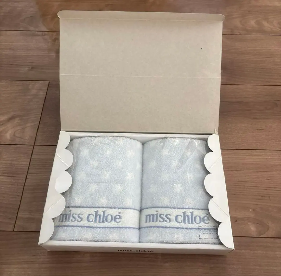 Thumbnail of 【New, Unopened】miss chloe Miss Chloe Towel 2-Piece Set
