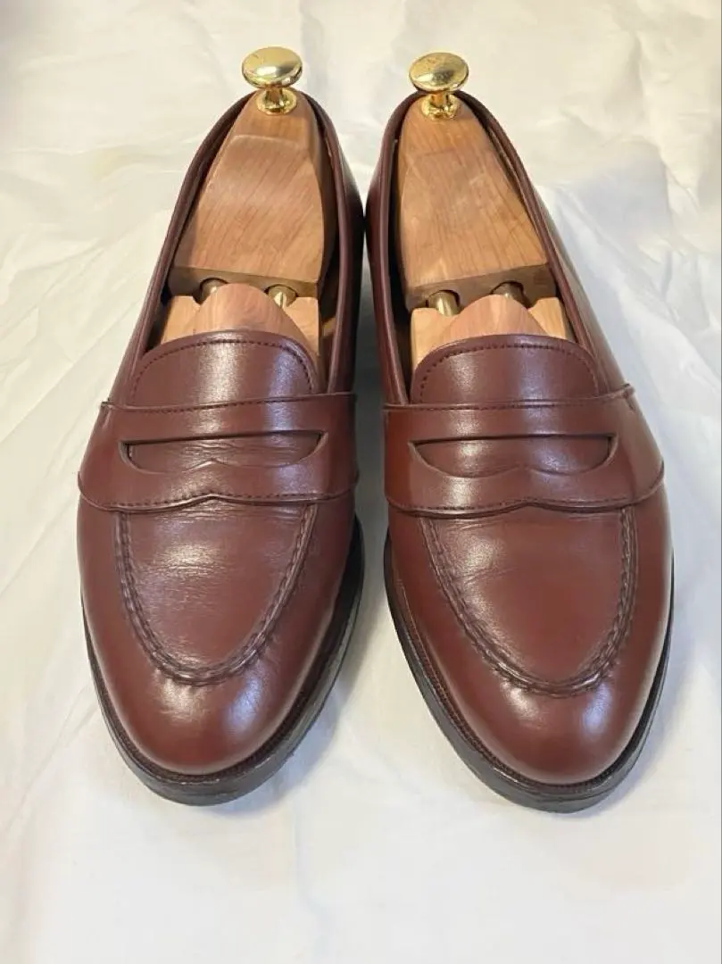 【美品✨】SHETLANDFOX ローファー 067F ビブラムソール SPECIAL SHOES FACTORY COLLABORATION】Vibram Sole Loafer Made