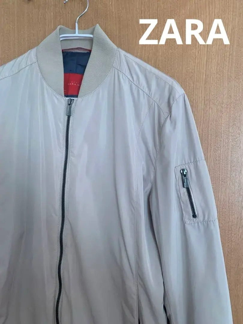 ZARA MAN 米色外套 BASIC M 尺寸 的縮圖