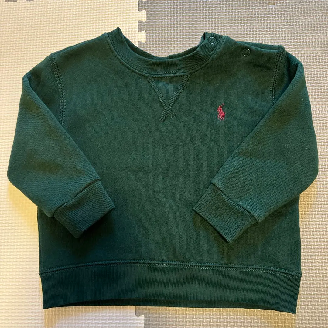 Thumbnail of Ralph Lauren Dark Green Sweatshirt 12M