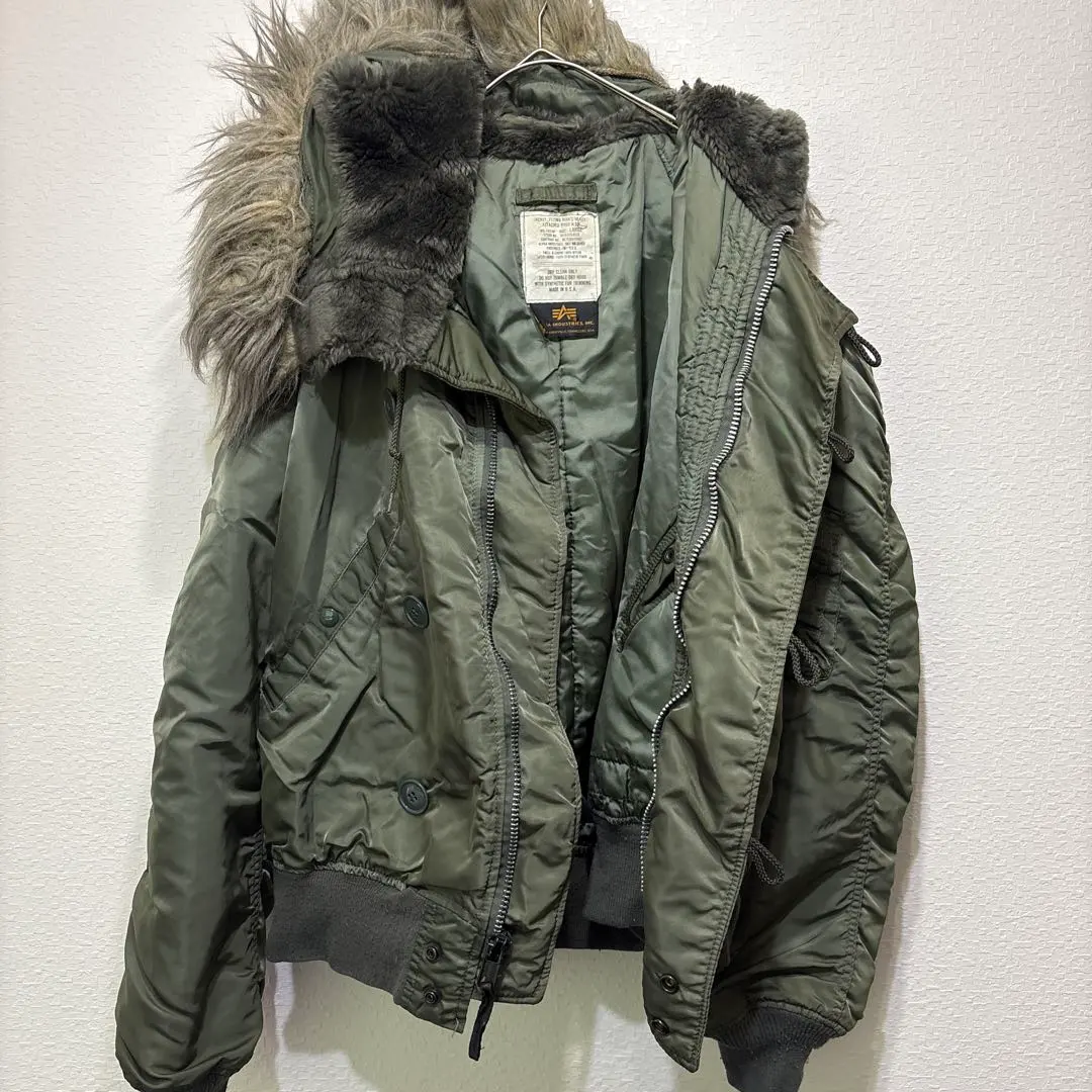ALPHA INDUSTRIES 飛行夾克 N-2B 美國製 的縮圖