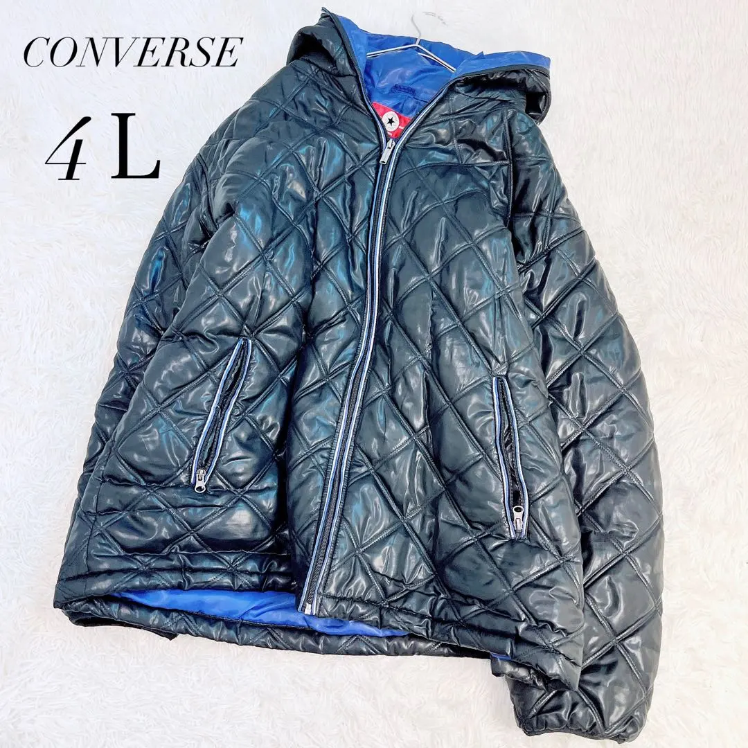 Thumbnail of Converse / Quilted Jacket / Hooded Padded Outerwear / 4L / Nylon-like