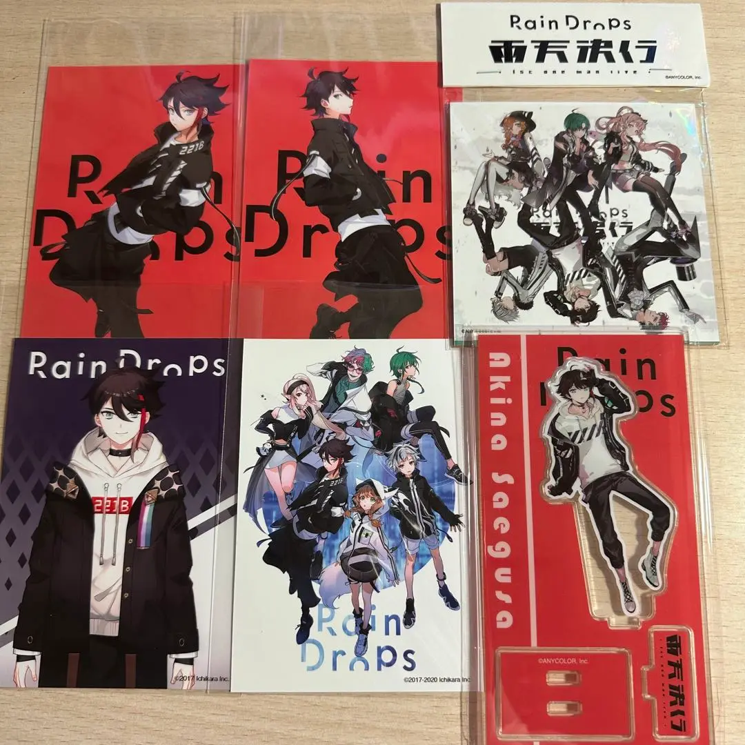 にじさんじ 雨天決行 Raindrops アクリルスタンド 三枝明那 にじさんじ 三枝明那 RainDrops 雨天決行 アクスタ ブロマイド