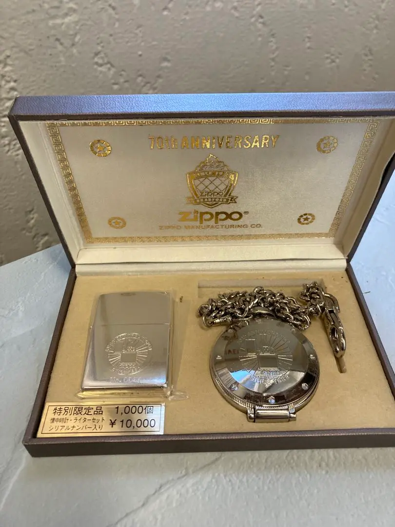 zippo 特別限定品　クロノグラフ時計・ライターセット 楽天市場】【未使用品】【ウォッチ】ZIPPO ジッポ ライター