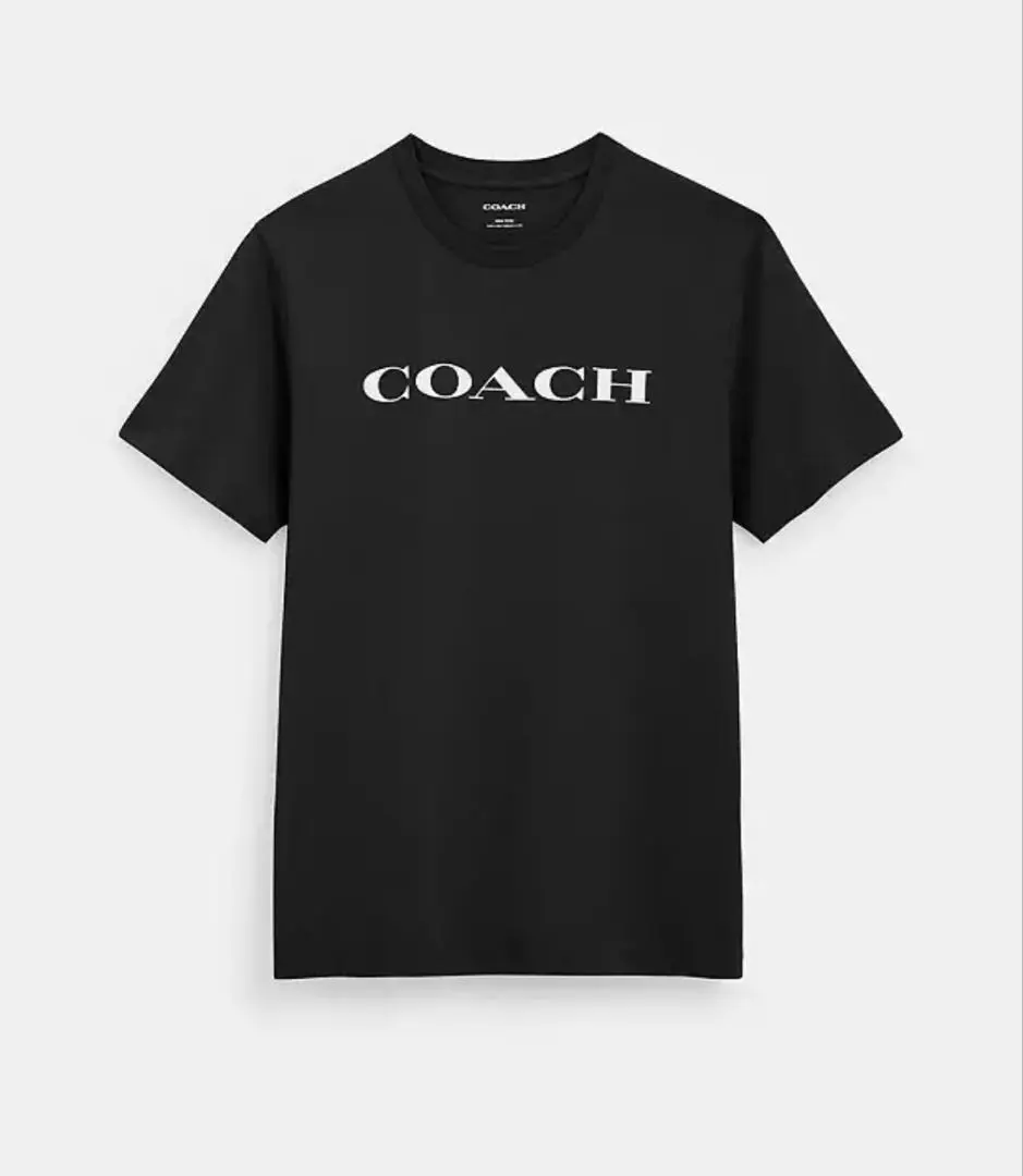 COACH ブラック Tシャツ Mサイズ COACH ブラック Tシャツ Mサイズ 正規品 - メルカリ