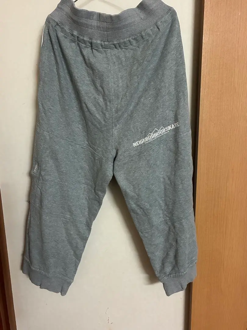 Thumbnail of 90s neighborhood skate Wide Sweatpants - Extremely wide, oversized fit