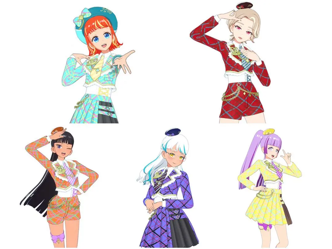 星光魔法 閃耀魔法 檢查藍 紅 橙 紫 哈妮彈 的縮圖