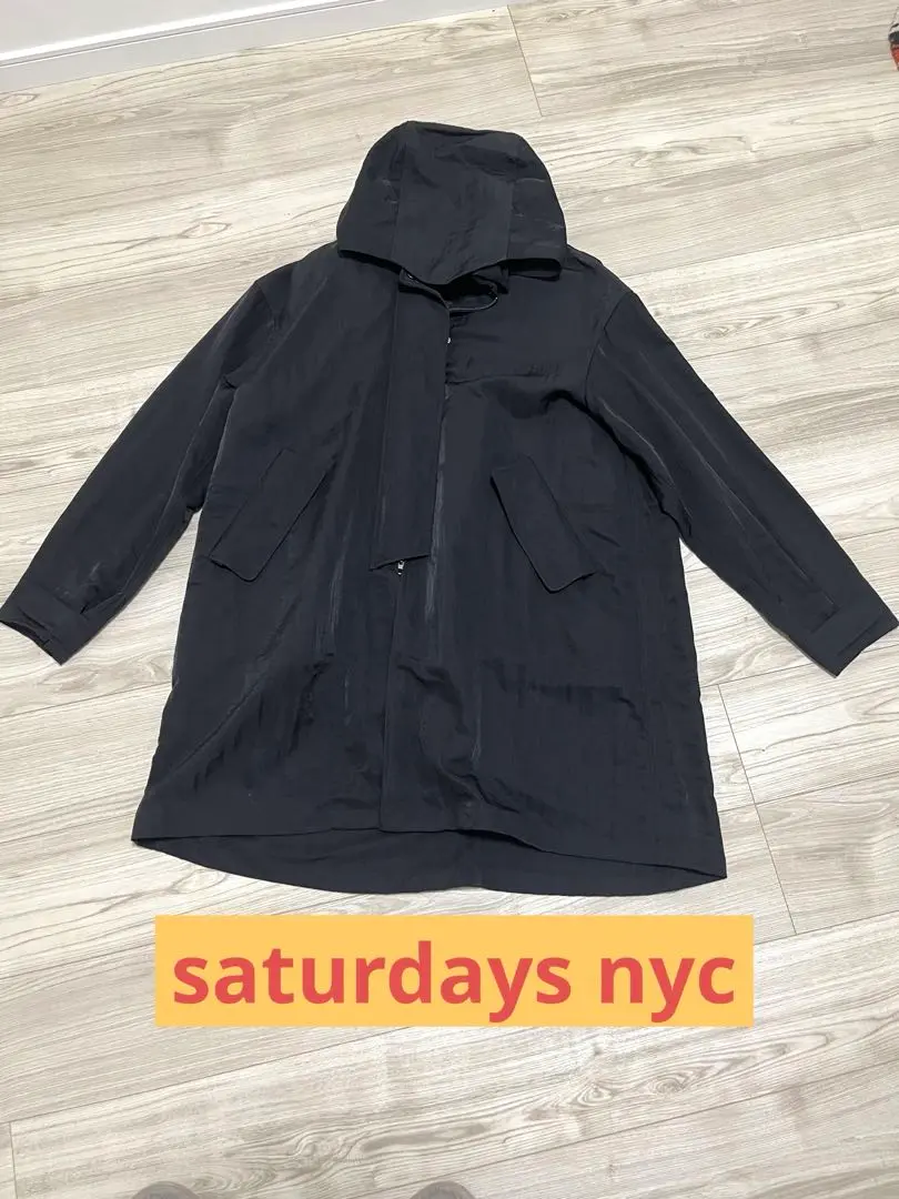 美品⭐️Saturdays NYC Golf ナイロンジャケット　黒　XL 2025年最新】Yahoo!オークション -サタデーズ ナイロン
