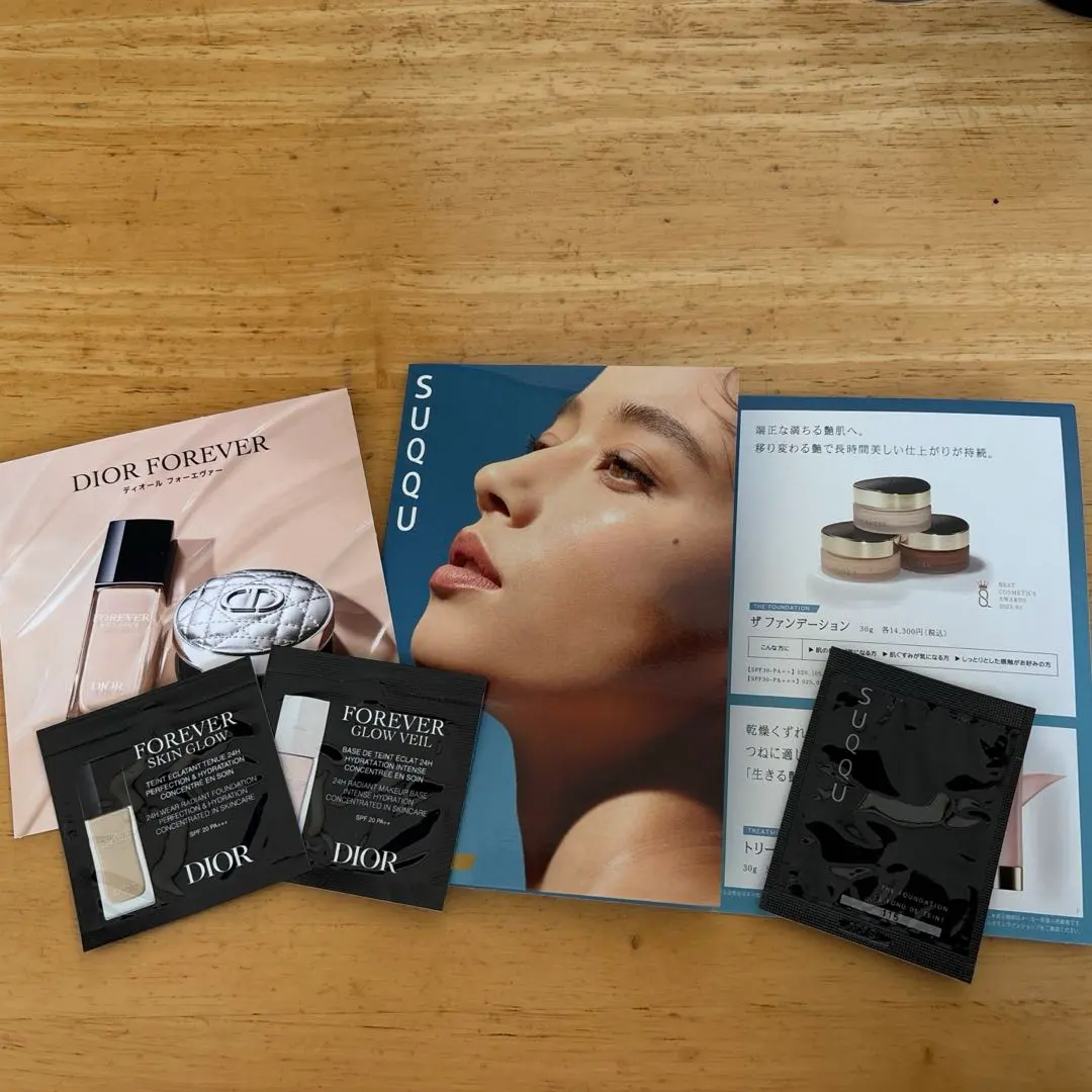 Dior SUQQU 粉底、隔離霜試用包 的縮圖