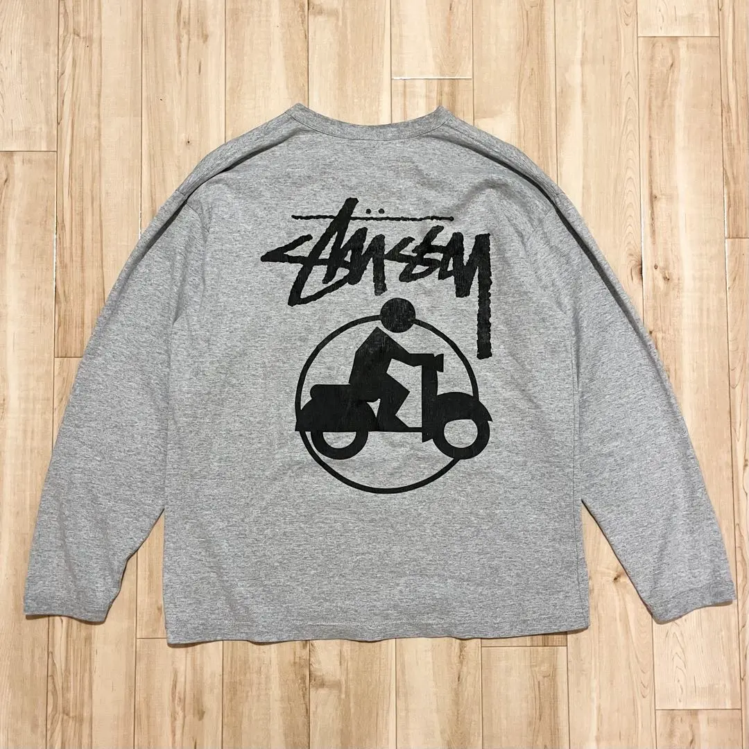 90s ステューシー シャドーマン ロングTシャツ 2025年最新】stussy シャドーマン ロンtの人気アイテム - メルカリ