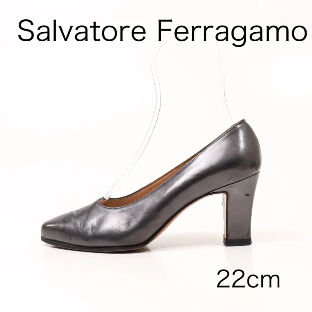 Thumbnail of H2248-n1 ◾️ Ferragamo Leather Pumps