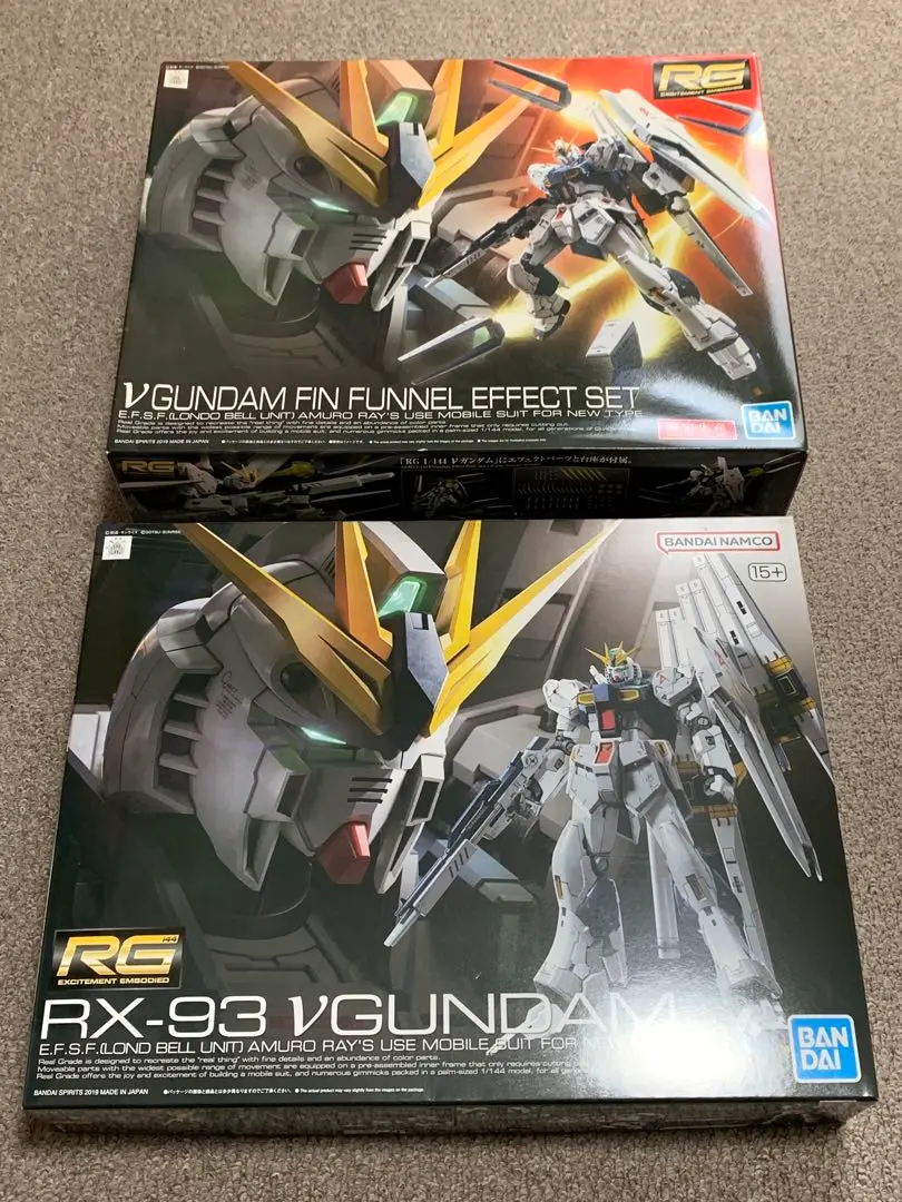 2025年最新】1/144 RG νガンダム フィン・ファンネルエフェクト