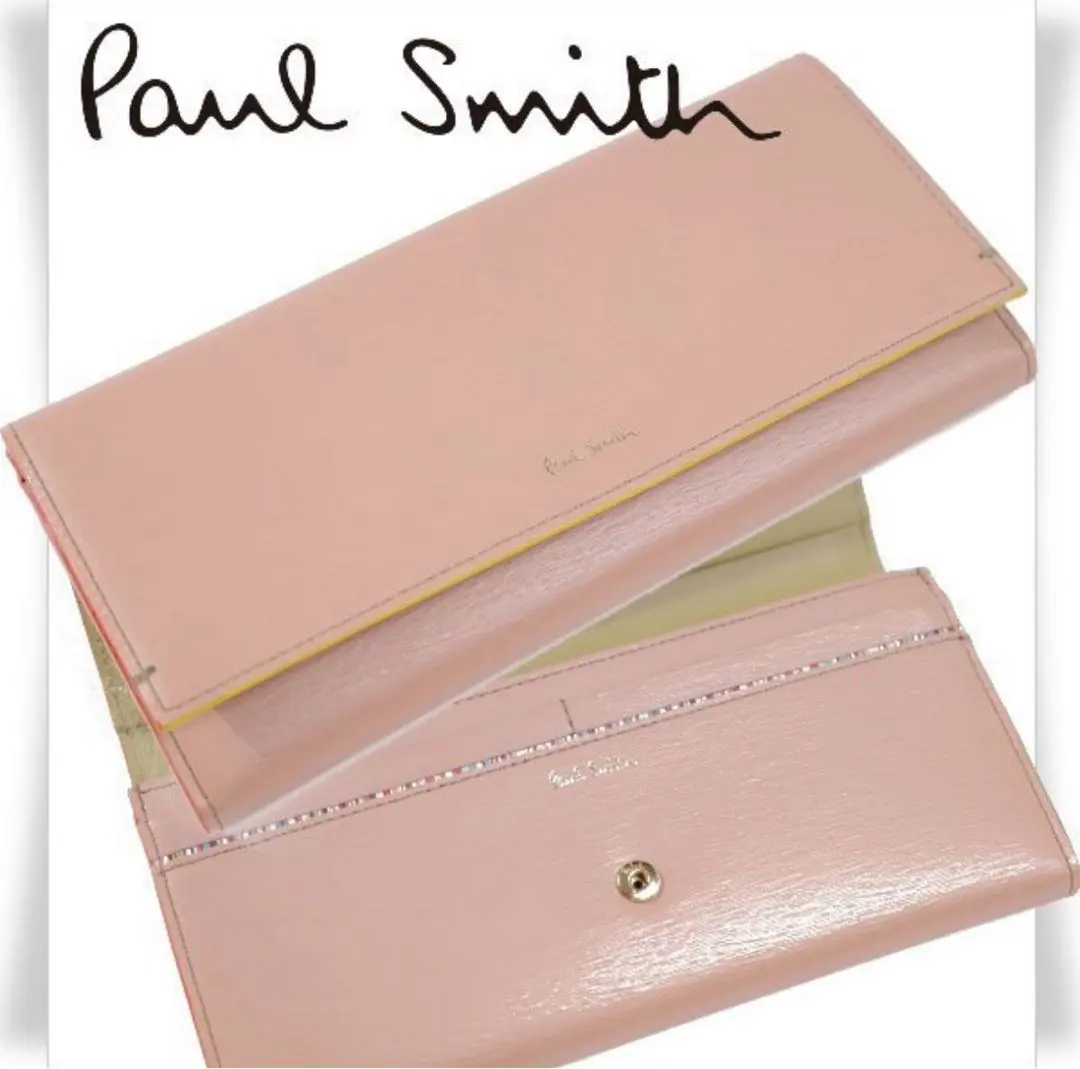 Thumbnail of New, Retail Price ¥36,000 Paul Smith Long Wallet Pink Paul Smith