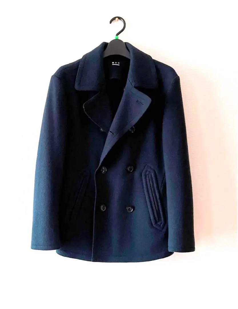 Thumbnail of Excellent condition ☆ Three Dots coat, navy, size M