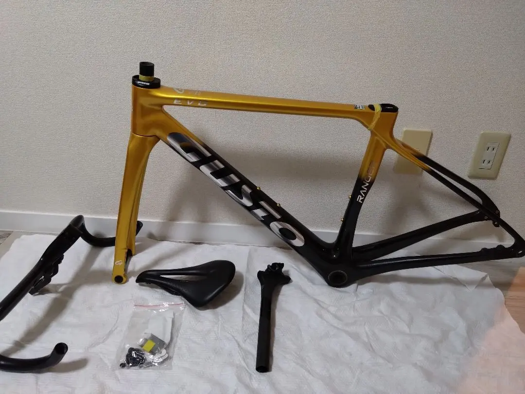 GUSTO Ranger ロードバイクフレーム（ステム一体型ハンドルセット） グスト GUSTO レンジャー RANGER TEAM LIMITED 2023年頃 Sサイズ