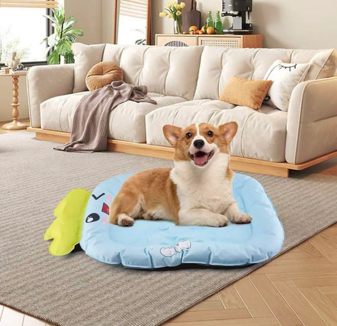 犬 暑 墊 降溫 涼爽 凝膠 墊子 床 寵物 涼爽 貓 的縮圖